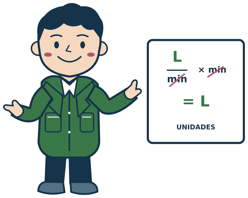 Fitmy como Ingeniero junto a un cálculo con unidades